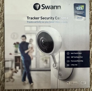 Swann SWIFI-TRACKCM32GB-GL Indoor Tracker IP Security Camera - Picture 1 of 8
