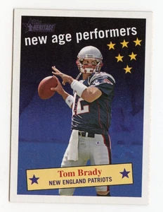 2006 Topps Heritage #NAP5 Tom Brady New Age Performers - Bild 1 von 2