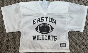 Vtg 2000s Easton Football VKM Jersey Boxy Fit White Men’s Adult S / M EUC! 🍀 - Picture 1 of 11