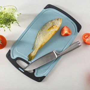 Cutting Board Hanging Hole Cut Vegetable Garlic Fruit Chopping Board Easy - Picture 1 of 12