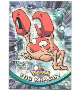 Pokemon 2000 fast neuwertig neuwertig Neuwertig Topps Serie 2 blaues Logo Krabby 98 - Bild 1 von 2