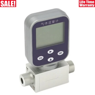 0-50L/min Propane Flow Meter Miniature Thermal Mass Gas Flow Meter RS485 Output - Image 1 of 4