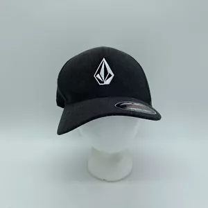 Volcom Men's Flexfit Fitted Hat Cap Solid Full Stone Heather Size L/XL - Picture 1 of 7