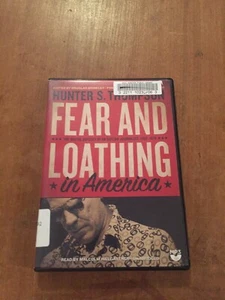 FEAR AND LOATHING IN AMERICA- HUNTER S. THOMPSON- MP3-CD AUDIOBOOK- UNABRIDGED - Imagen 1 de 3