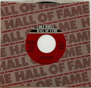 Johnny Mathis-Chances Are/It's Not For Me To Say New & Unplayed 45 MINT (M) - Picture 1 of 4