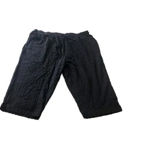 Woman Within Women's Plus Size Petite Seersucker Capri Pant 30WP - Picture 1 of 2
