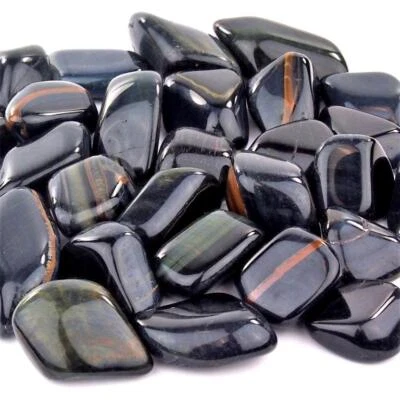 Falkenauge PREMIUM Trommelsteine Ø 30 - 50 mm Edelsteine AA - Qualität p - Bild 1 von 4