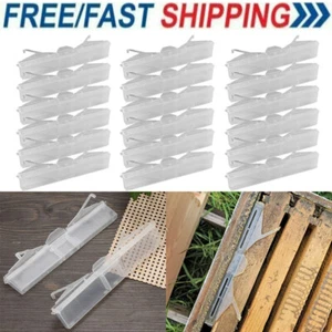 18PCS Small Bee Hive Beetle Blaster BeeHive Trap Beekeeping Tool Plastic USAAA - Picture 1 of 12