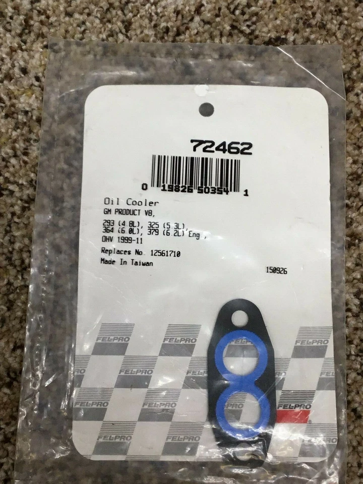 Fel-Pro Engine Oil Filter Gasket 72462 - Image 1 of 2