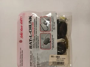 Hart Tackle Rat-L-Chunk Floating Soft Bait, Green Pumpkin, Pack of 5 + 1 Rattle - Picture 1 of 2