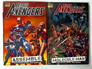 Dark Avengers Vol 1 & 2 (ASSEMBLE & MOLECULE MAN) (LOT 2) OOP HC MCU Marvel - Picture 1 of 14