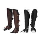 Fashionable medieval greaves boots shoes cover for photo