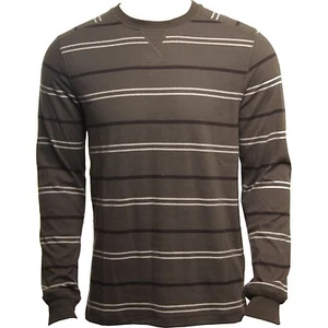 ~~~NUEVO~~CAMISA INFORMAL MANGA LARGA A RAYAS QUIKSILVER HOMBRE RAYAS CARBÓN - Imagen 1 de 1