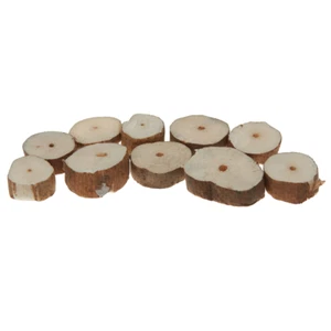 Mantenimiento de limpieza de madera de médula para reloj joyería herramientas artesanías hobby x10 piezas - Imagen 1 de 1