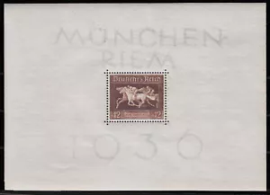 Reich alemán bloque 4 ** Munich Riem, nuevo - Imagen 1 de 1