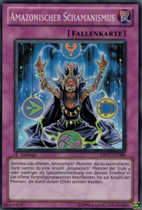 YU-GI-OH, AMAZONISCHER SCHAMANISMUS, SR, DREV-DE088, 1. Auflage, TOP - Bild 1 von 1