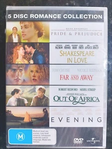 Pride & prejudice / Shakespeare Love / Far & Away / Out of Africa / Evening- NEW - Picture 1 of 2
