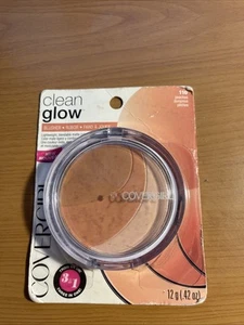 COVERGIRL Clean Glow Blusher 3 in 1 Blendable Matte 110 peaches - Picture 1 of 3