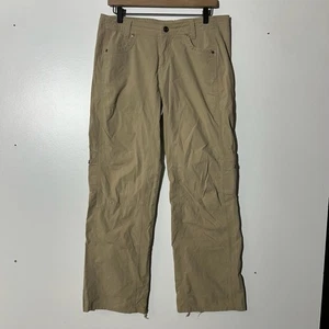 KÜHL Straight Leg Mountain Hiking Tan Activewear Pants Women's Size 12 - Picture 1 of 7