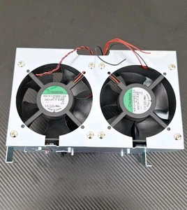 (2) Ventilateurs de refroidissement haute vitesse SUNON KDE1212PMB1-6A 12V avec support de montage - Photo 1/4