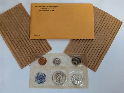 1957 US Mint Silver Proof Set Bullion - Image 1 of 3