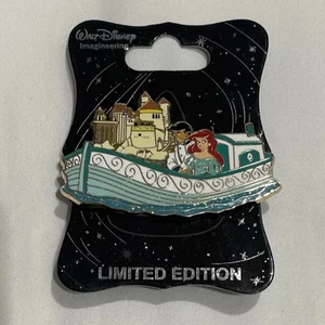Disney WDI Ariel & Eric Storybook Canal Boat Ride Pin LE NEW - Picture 1 of 1