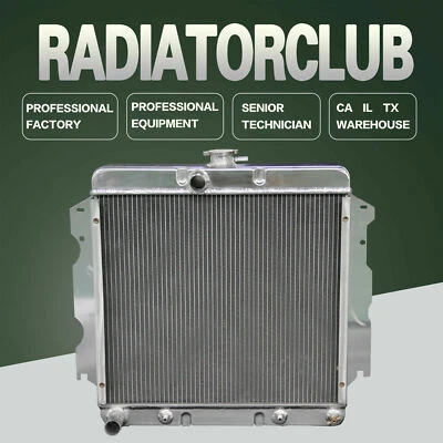 KKS 3 Row Aluminum Radiator For 63-69 Dodge Charger SE Coronet 440 V8 22" Core Foto 1 de 4