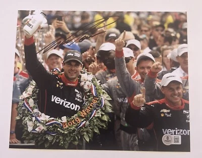 Foto autografiada firmada por Will Power 8X10 certificado de autenticidad Bas Beckett #BP73175 Foto 1 de 3