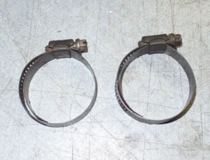 1984-1996 Corvette Black Hose Clamps, 2-2" ID, GM ORIGINALS - Picture 1 of 1
