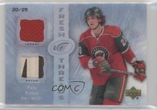 2007-08 Upper Deck Ice Fresh Threads PETG /25 Petr Kalus #FT-KA Rookie Patch RC