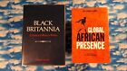 Black Britannia -&- Global African Presence -- 2 book lot - by: Edward Scobie 