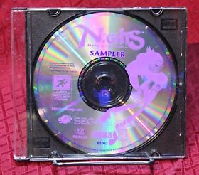 Sega Saturn Nights Sampler Demo Disc Only NFR
