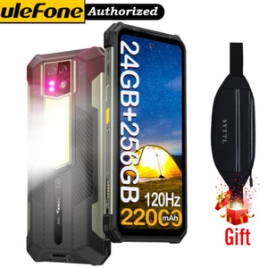 Ulefone Armor 24 Rugged Smartphone 22000mAh 24GB+256GB/2TB Night Vision Phone 4G