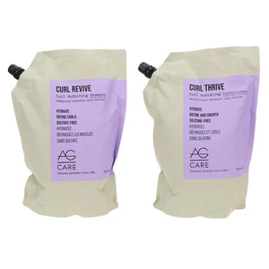 AG Care Curl Revive Curl Hydrating Shampoo 33.8 oz & Curl Thrive Curl Hydrating - Picture 1 of 8