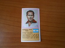 1970-71 PANINI FOOTBALLERS-off-class foreigners figure - H.JORGE PINK - recup.