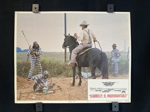 1976~LEADBELLY~Roger E. Mosley~Paul Benjamin~M.Sinclair~Auth. Mexican Lobby Card