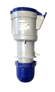 CONECTOR DE PIN Y MANGA LEVITON S332-C9 CLASIFICACIÓN INTERNACIONAL 32A 003-S332-C9 250V - Imagen 1 de 8