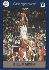 1991 Collegiate Collection Georgetown Hoyas #23 Bill Martin