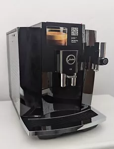 JURA E8 ( EC ) Piano Black 15584, P.A.G.2 grinder , Aut. Espresso Machine, NEW ! - Picture 1 of 1