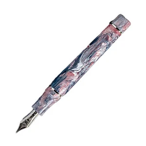 Visconti Voyager Mariposa Fountain Pen in Painted Beauty with Palladium Trim - B - Picture 1 of 2