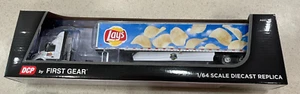 NIB DCP FIRST GEAT DIECAST REPLICA LAYS 1/64th SEMI TRUCK - Picture 1 of 5