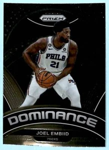 2022-23 Panini Prizm Joel Embiid Dominance #12 76ers - Picture 1 of 2