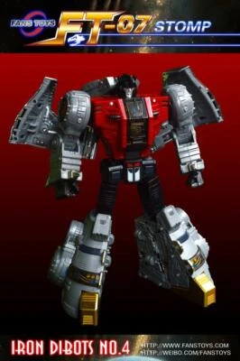 Transform Fanstoys Ft-07 FT07 Stomp Sludge G1  Figure Reissue IN STOCK - Image 1 of 4