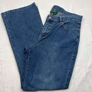 Lauren Jeans Co. Vintage Green Tag Ralph Lauren Größe 10 Damenjeans - Bild 1 von 10