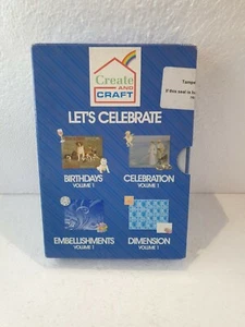 Create And Craft Lets Celebrate PC CD 4er Set - Bild 1 von 3