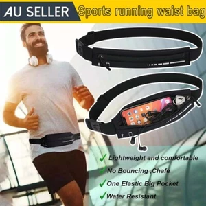 Running Bum Bag Fanny Pack Travel Waist Bags Money Zip Belt Pouch Sports Wallet - Picture 1 of 15