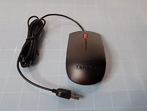 Lenovo Comouter Mouse Optical USB Wired Desk Mouse | NEW - Picture 1 of 4