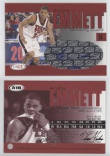 2004-05 Sage Basketball Authentic /550 Andre Emmett #A10 Rookie Auto RC
