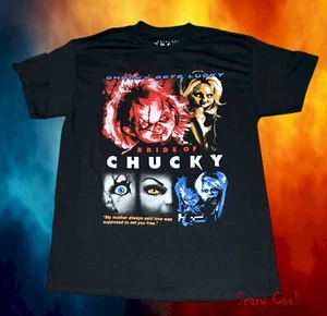 Neu Childs Play Bride of Chucky 1998 Herren Vintage Throwback T-Shirt - Bild 1 von 2