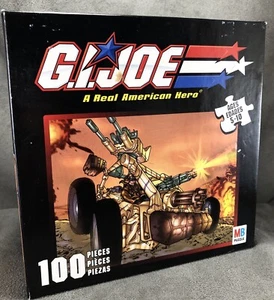 Gi Joe vs Cobra 2002 Vehicle Puzzle 100 pieces Hasbro Milton Bradley Sealed   - Picture 1 of 12